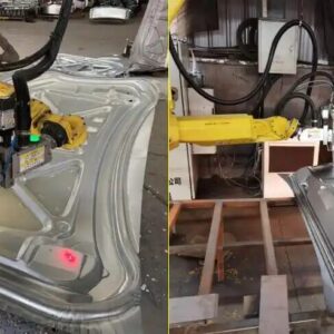 Máquina cortadora láser robótica
